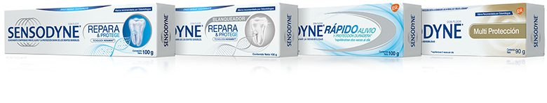 Cremas dentales Sensodyne